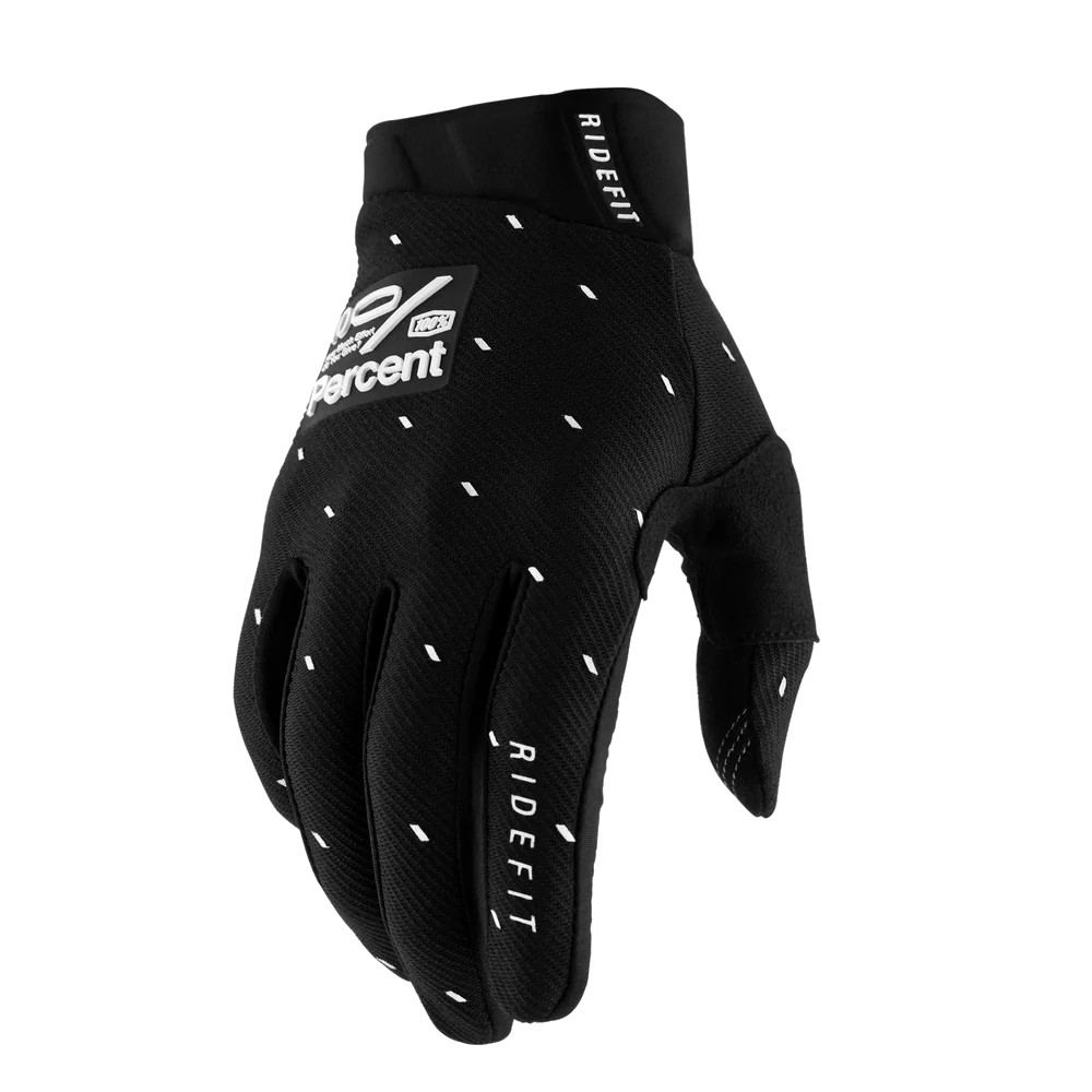 100% - RIDEFIT GLOVE - SLASHER BLACK